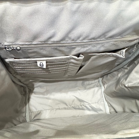Baggallini‎ Soho Laptop Backpack Womens OS Smoke Gray Twill Nylon Bag main image 6